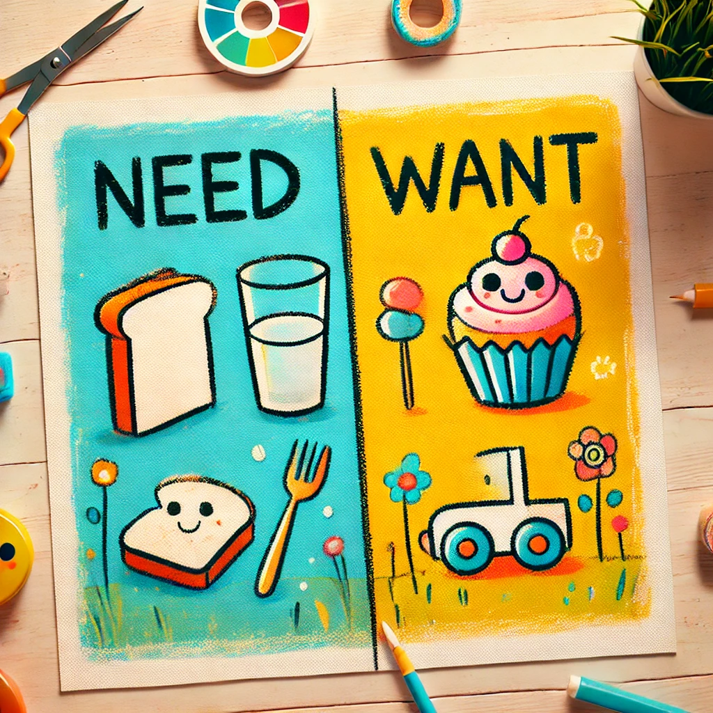 3. Activity: NEEDS vs WANTS